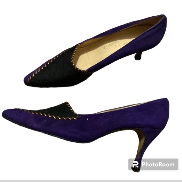 Sacha London Suede  Pointed Toe Heel Pumps Size 10 - Picture 16 of 16